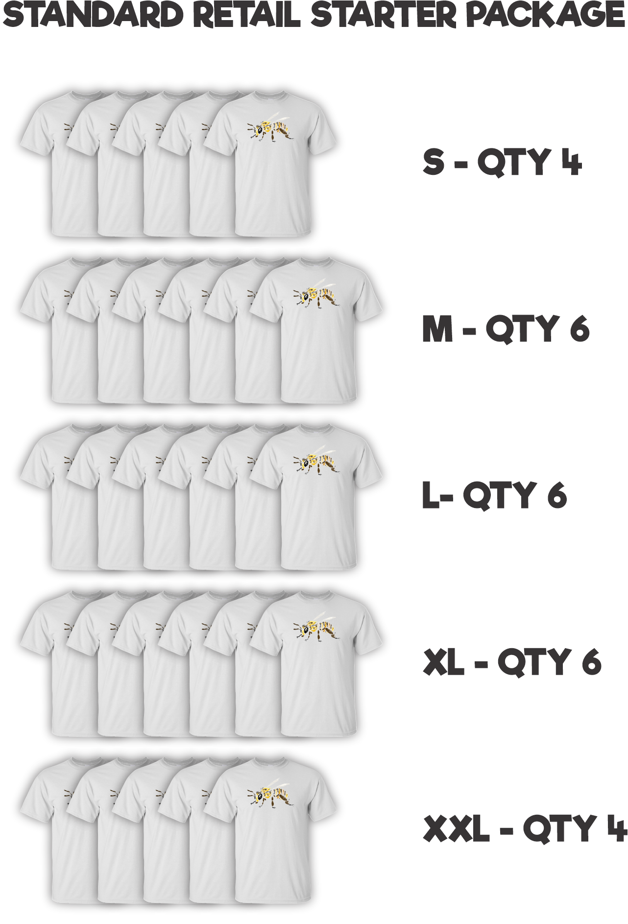 Pastel Bee T's